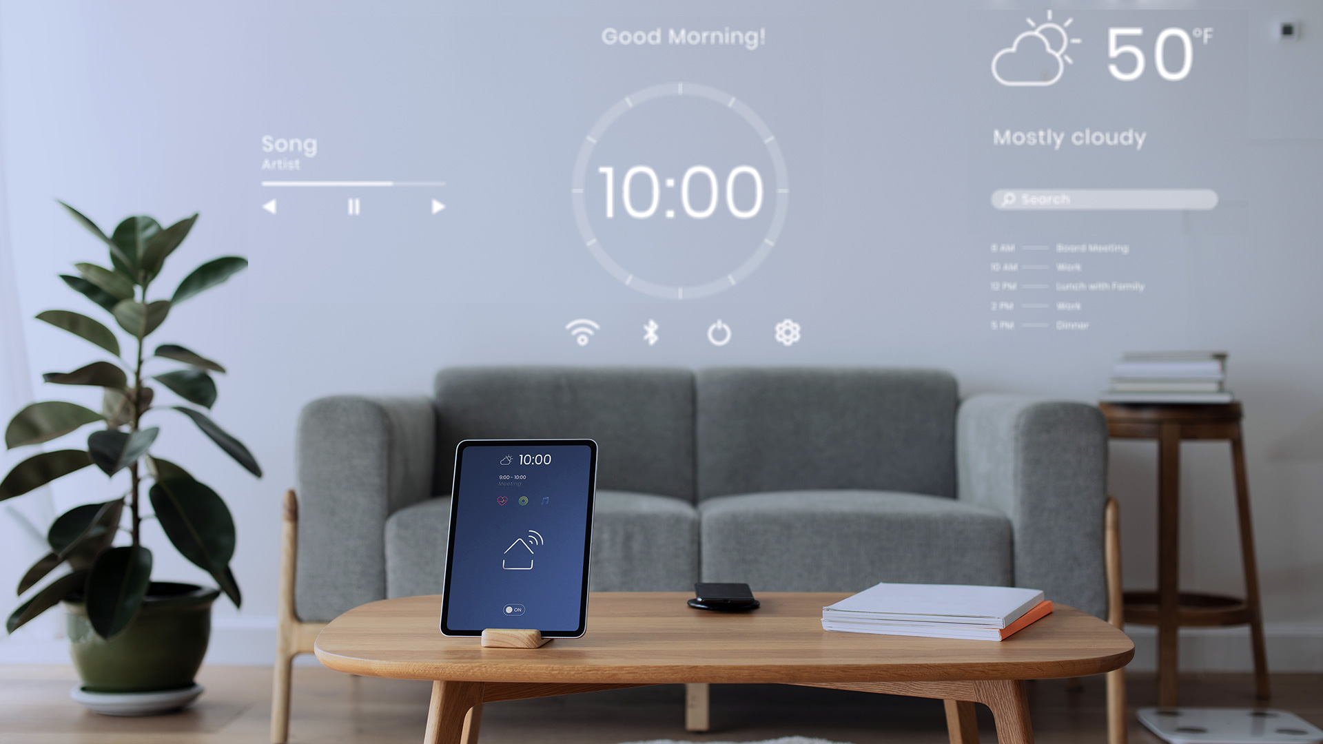 casa inteligente internet